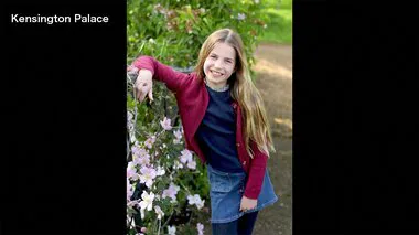 イギリスのシャーロット王女9歳の誕生日　新たな写真公開